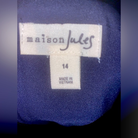 Maison Jules Sz 14 NWOT Confetti Dress SO CUTE - Picture 8 of 8